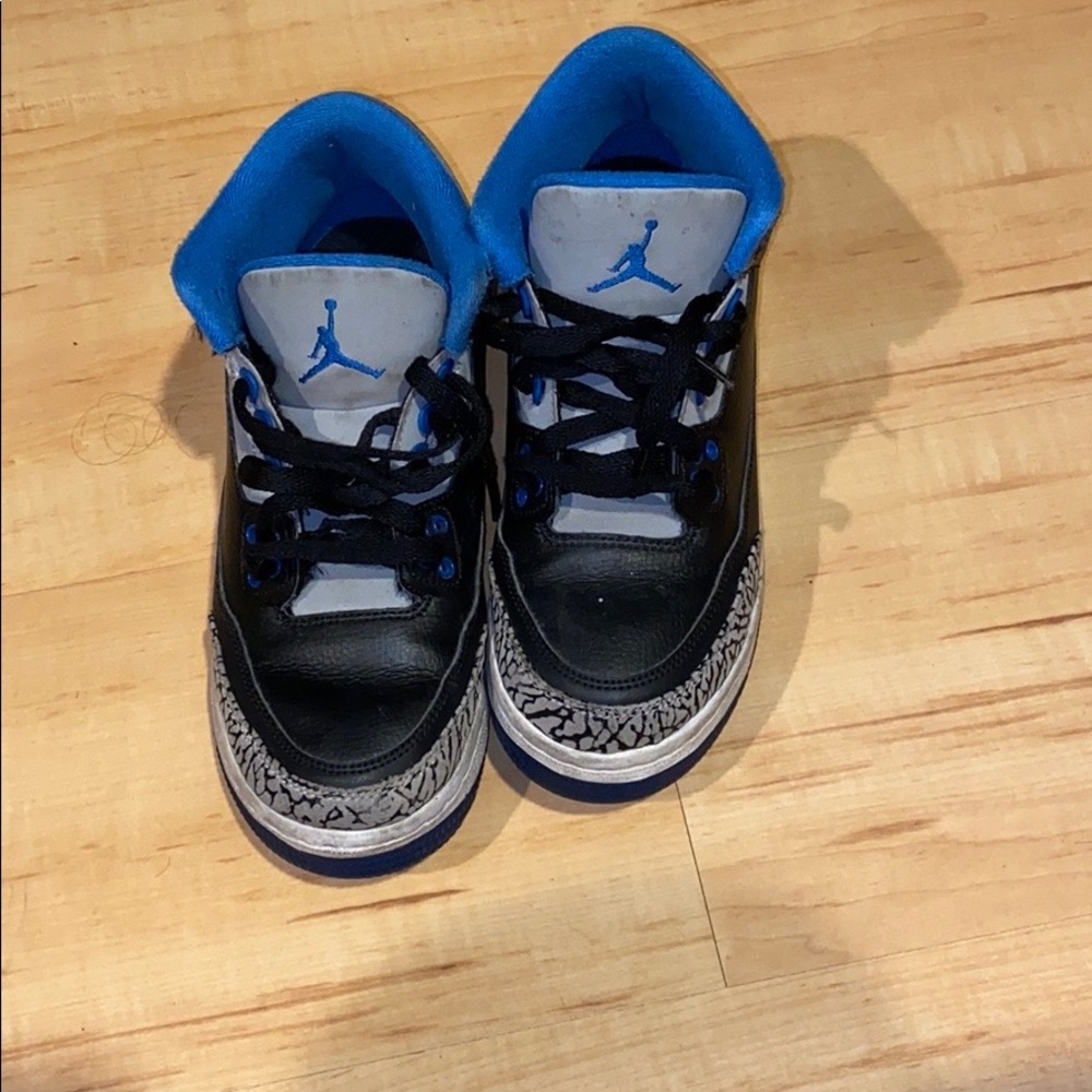 Jordan 3 sports blue size 6.5y
